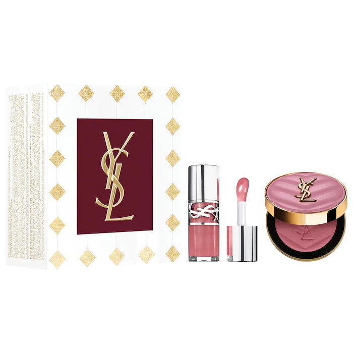 Yves Saint Laurent YSL Iconic Pink Lip Gloss & Blush Gift Set | Sephora (US)