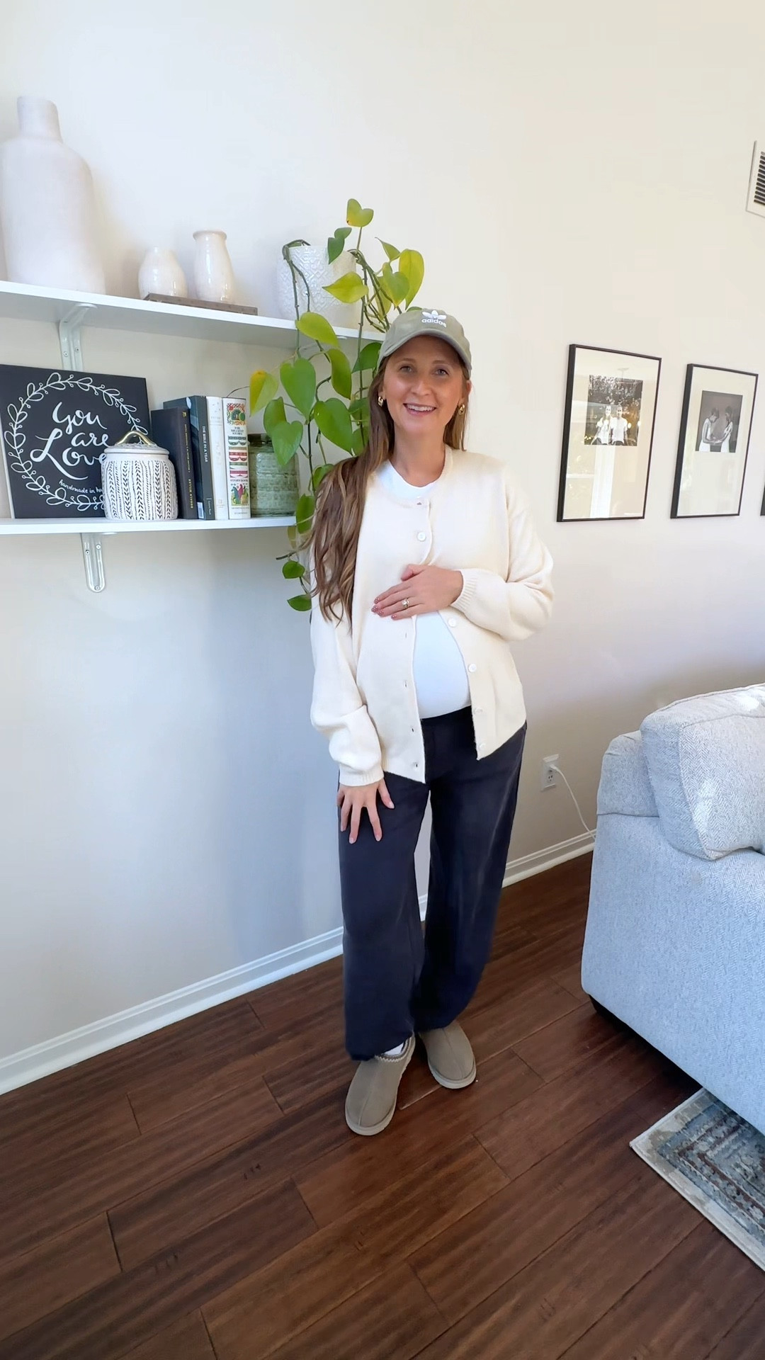 My go to outfit when I have nothing to wear (especially the end of pregnancy!!!) 

#LTKBump