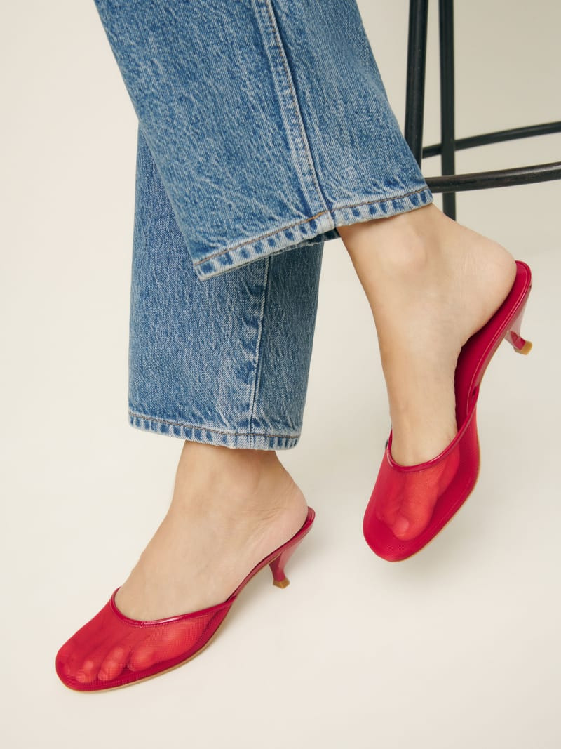 Kalinka Heeled Mule | Reformation (Global)