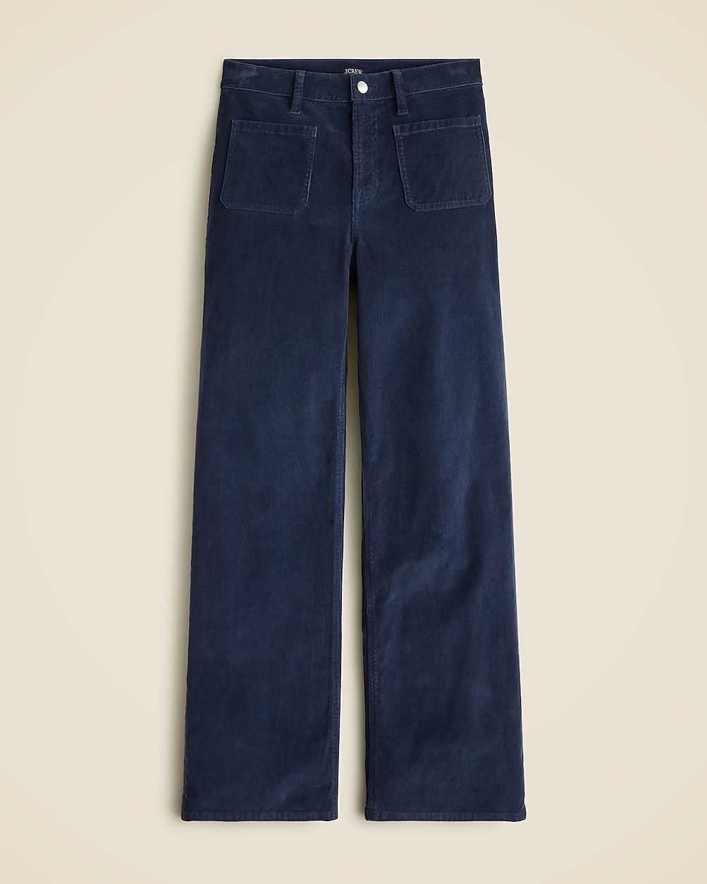 Petite sailor slim-wide pant in stretch corduroy | J. Crew US