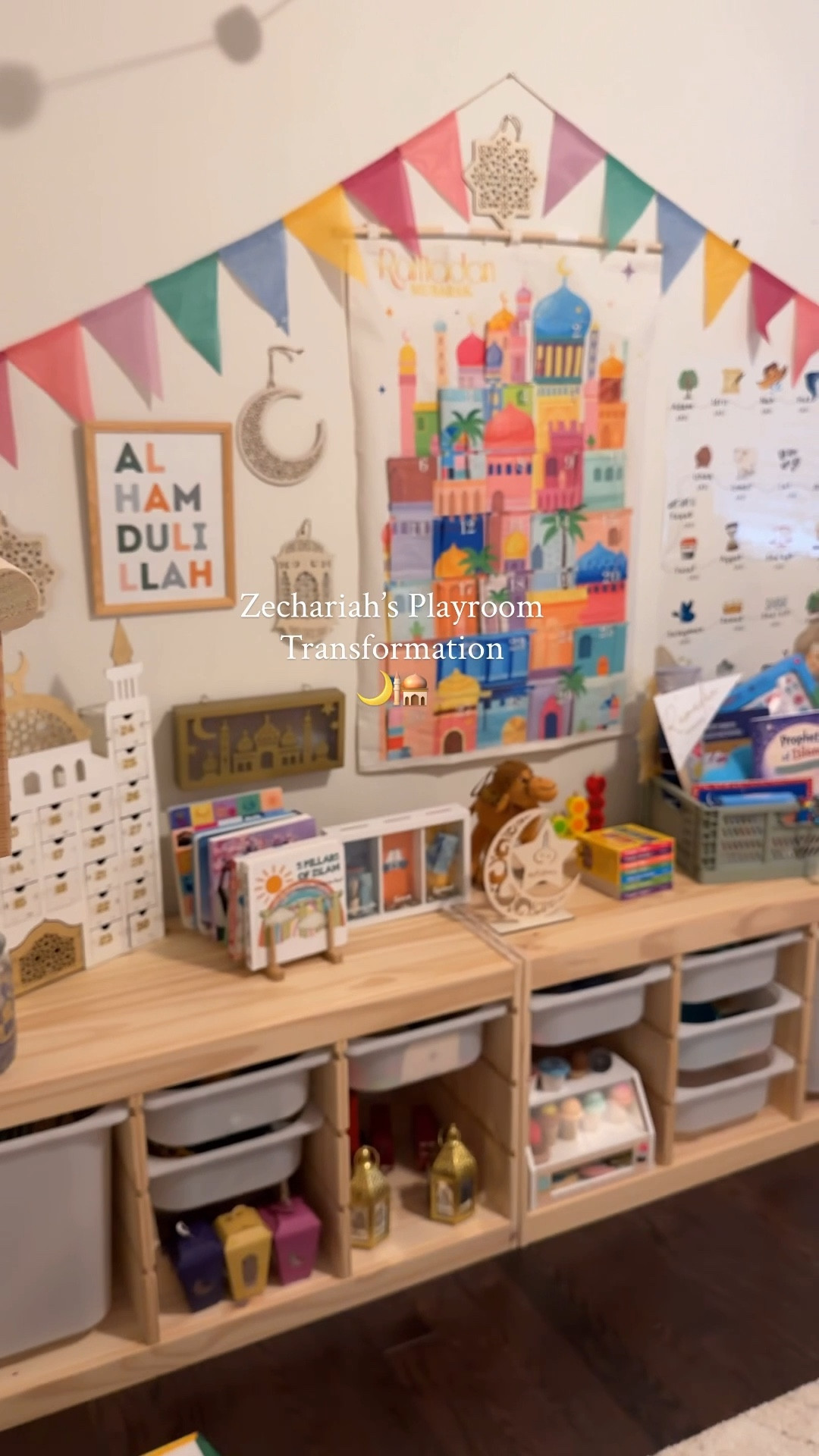 Zechariah’s Playroom Transformation🌙🕌

#muslimkids #muslimfamily #torontomoms #oakvillemoms #ramadan 

Ramadan Playroom Transformation| Ramadan Decoration for kids| Magical Childhood| Muslim Kids| Ramadan Kids basket| Raamdan Decor 2026

#LTKkids #LTKcanada #LTKhome