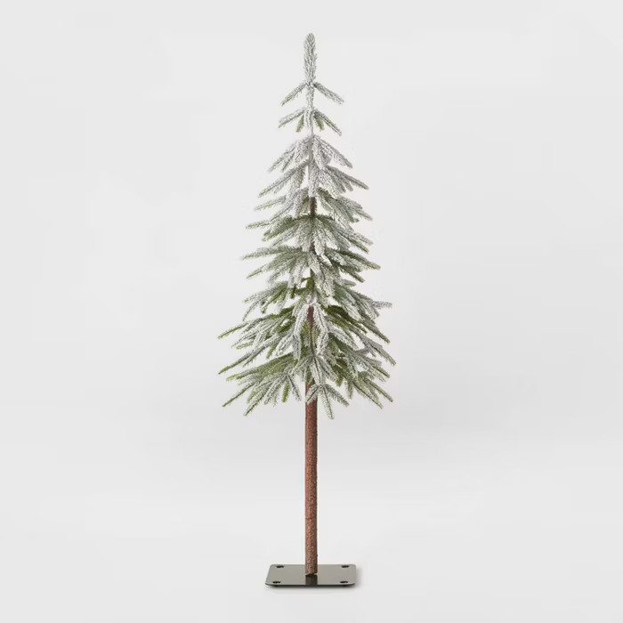 4ft Unlit Downswept Flocked Alpine Balsam Artificial Christmas Tree - Wondershop™ | Target