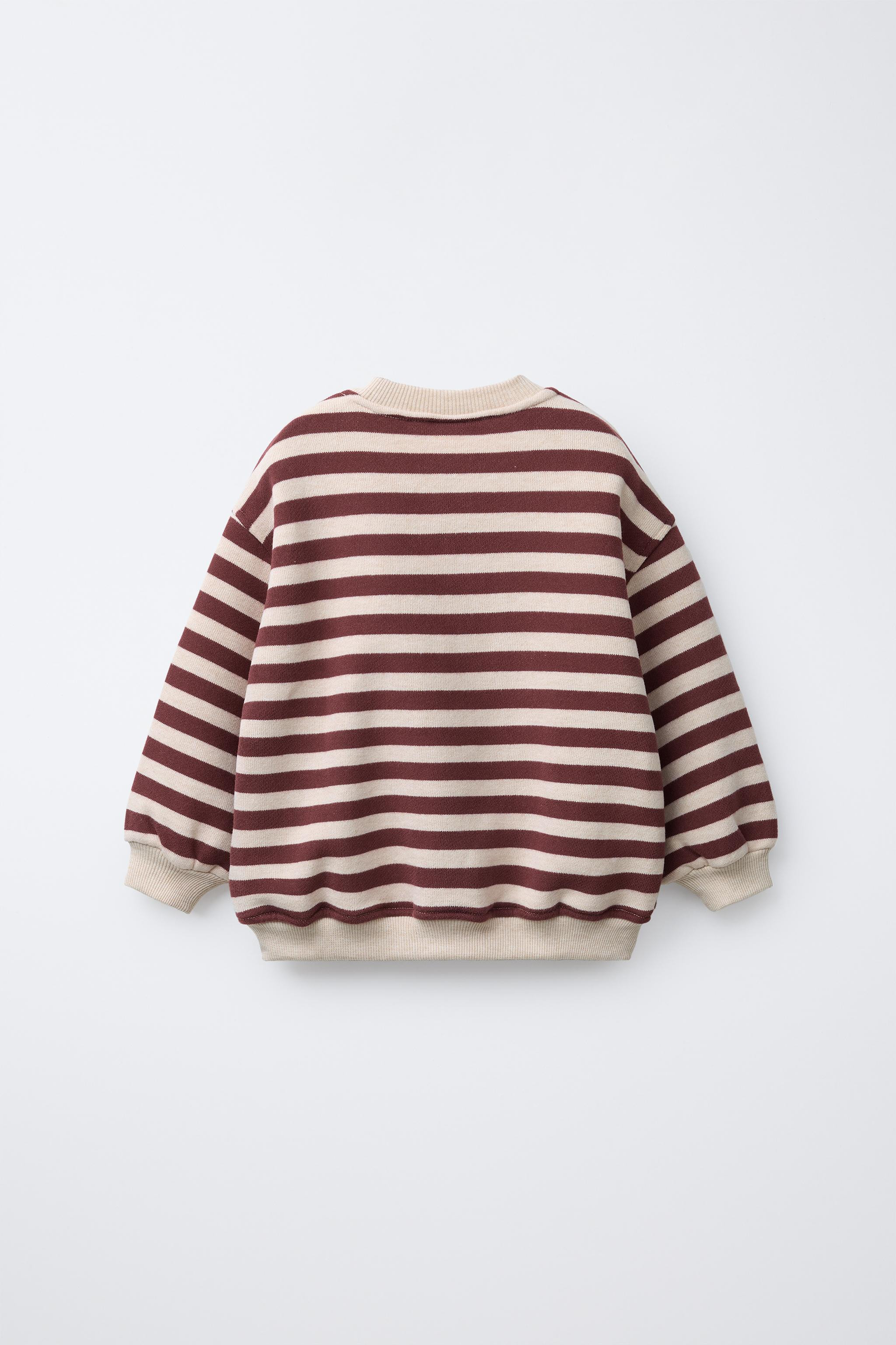 STRIPED SNOOPY PEANUTS™ SWEATSHIRT | Zara US