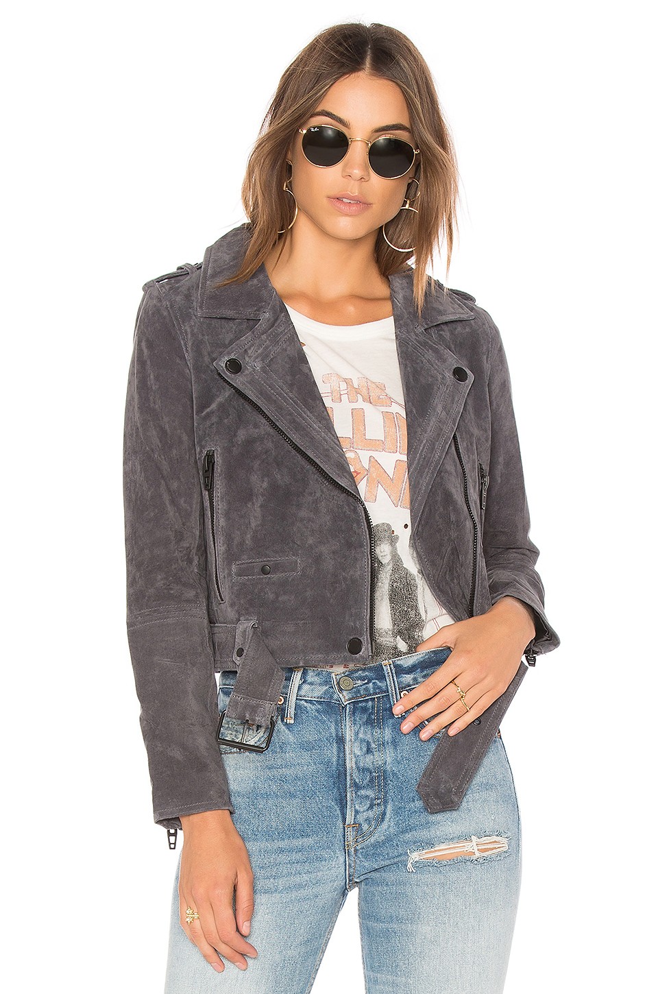 Suede Moto Jacket | Revolve Clothing (Global)