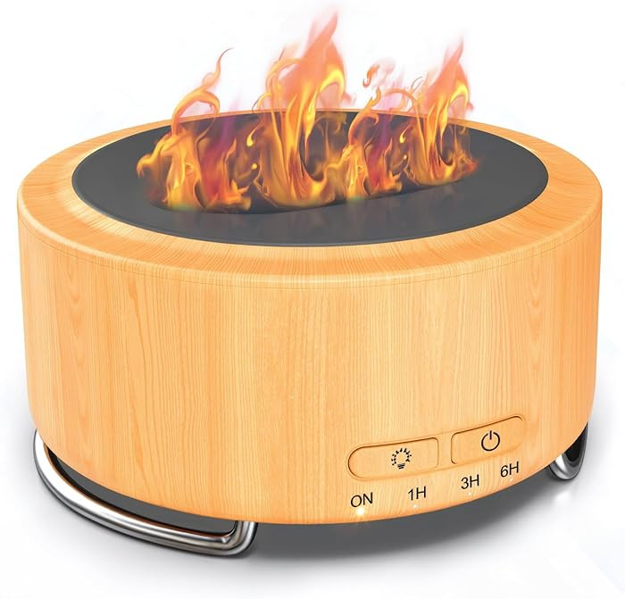 Essential Oil Diffuser for Home: 500ML Aroma Diffuser for Hotel Office Yoga Room - Humidifier wit... | Amazon (US)