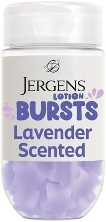 Jergens Lavender Lotion Bursts, Squishy Star-Shaped Moisturizer Bursts, 38 Ct | Amazon (US)