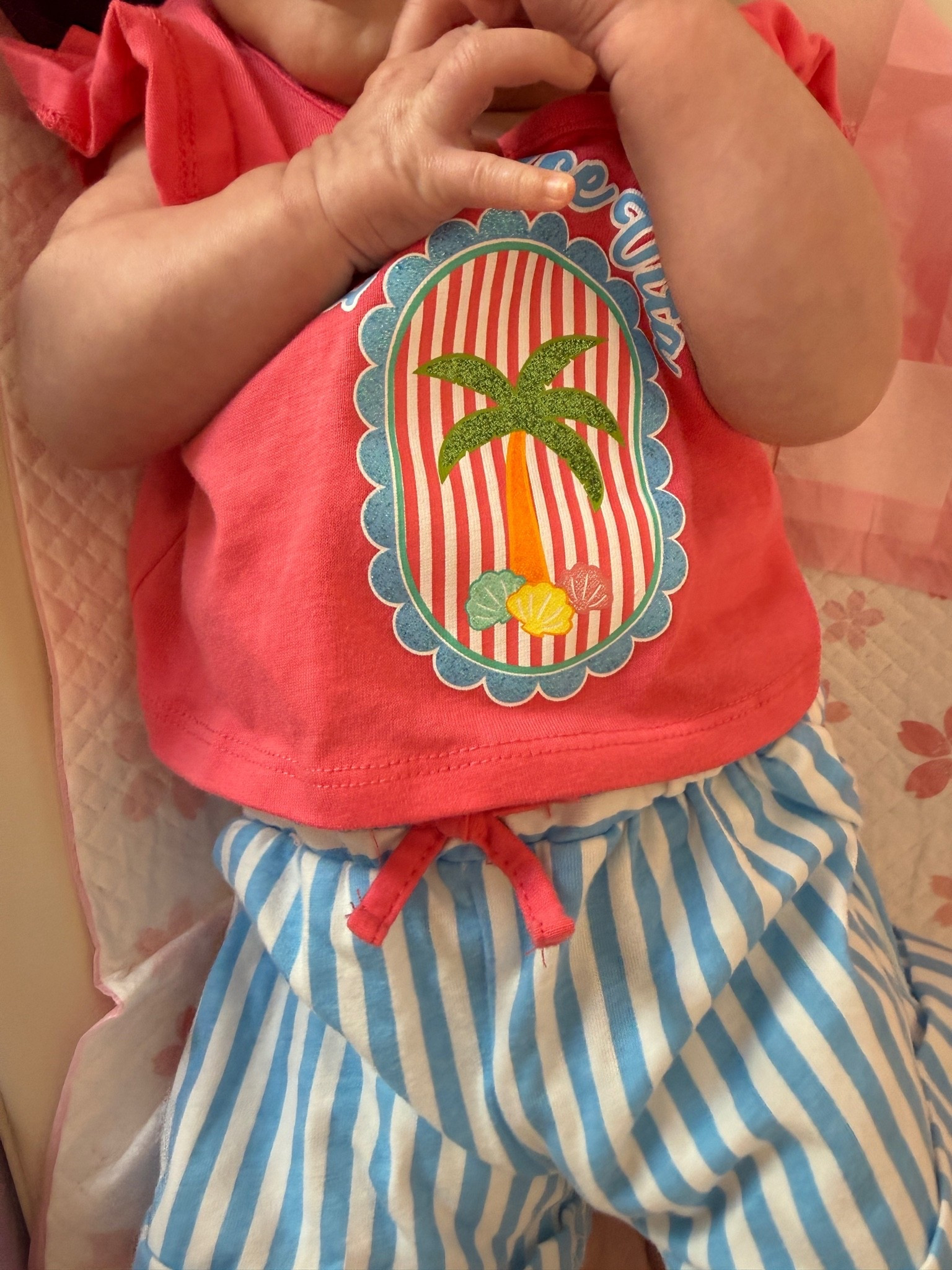 The cutest little baby outfit for summer! It’s a pair of 2 sets that mix and match adorably too with a  coordinating headband - on sale for only $20 for it all!!!

#LTKmomlife #LTKKids #LTKBaby