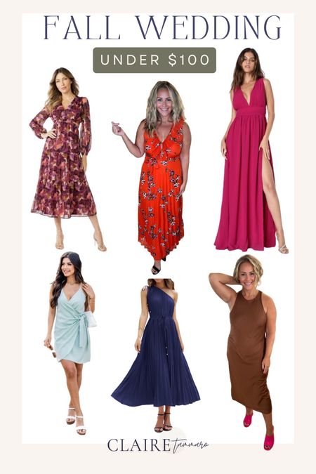 Fall fashion never looked so good! 💫  Dress to impress at your next wedding with these budget friendly fall guest dresses under $100! Shop now at Pink Lily (use code CLAIRE20 for 20% off), Lulus, Amazon, Target & Walmar5 for fabulous midsize approved dresses! 🍁👗

#LTKfindsunder100 #LTKwedding #LTKmidsize