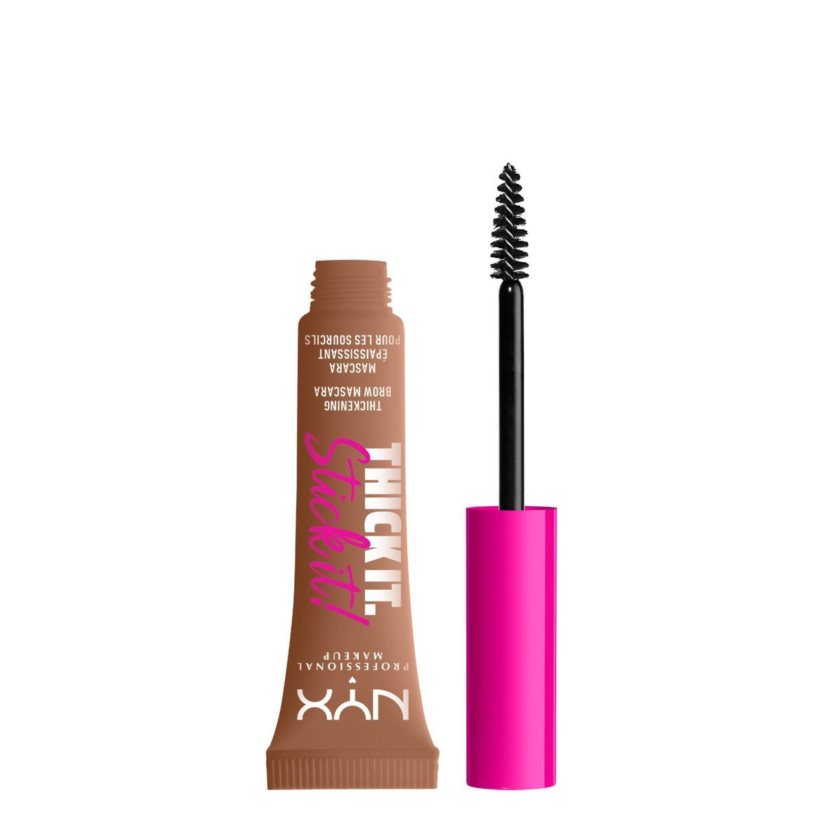 NYX Professional Makeup Thick It Stick It Brow Gel Mascara - 0.03 fl oz | Target