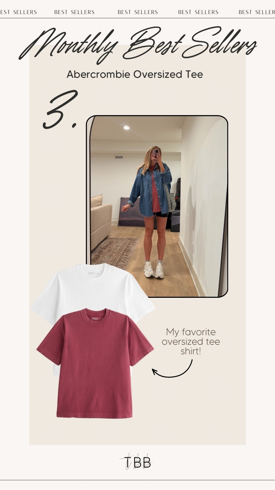 I’m obsessed with these oversized tees from @abercrombie! Shop them buy one, get one 50% off this week!

#LTKootd #LTKSaleAlert #LTKBump