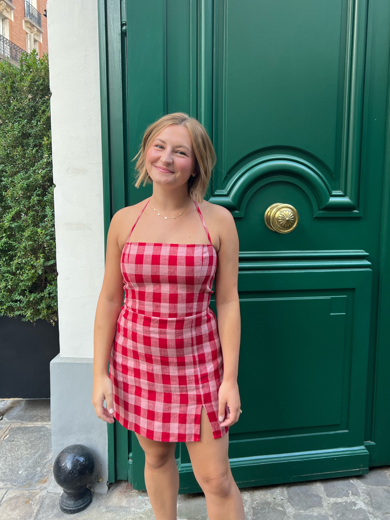 Felt like a total French girl in this linen check dress 😍 and she’s on sale!! On reformation and Nordstrom

#LTKunder100 #LTKeurope #LTKsalealert