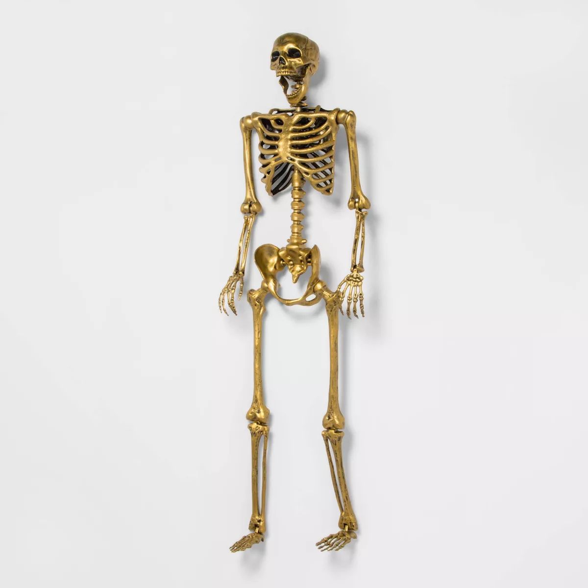 60" Posable Gold Skeleton Halloween Decorative Mannequin - Hyde & EEK! Boutique™ | Target