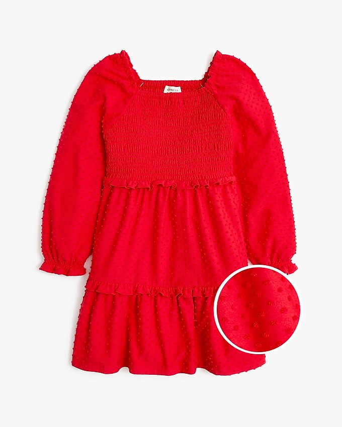 Girls' clip-dot dress | J.Crew Factory