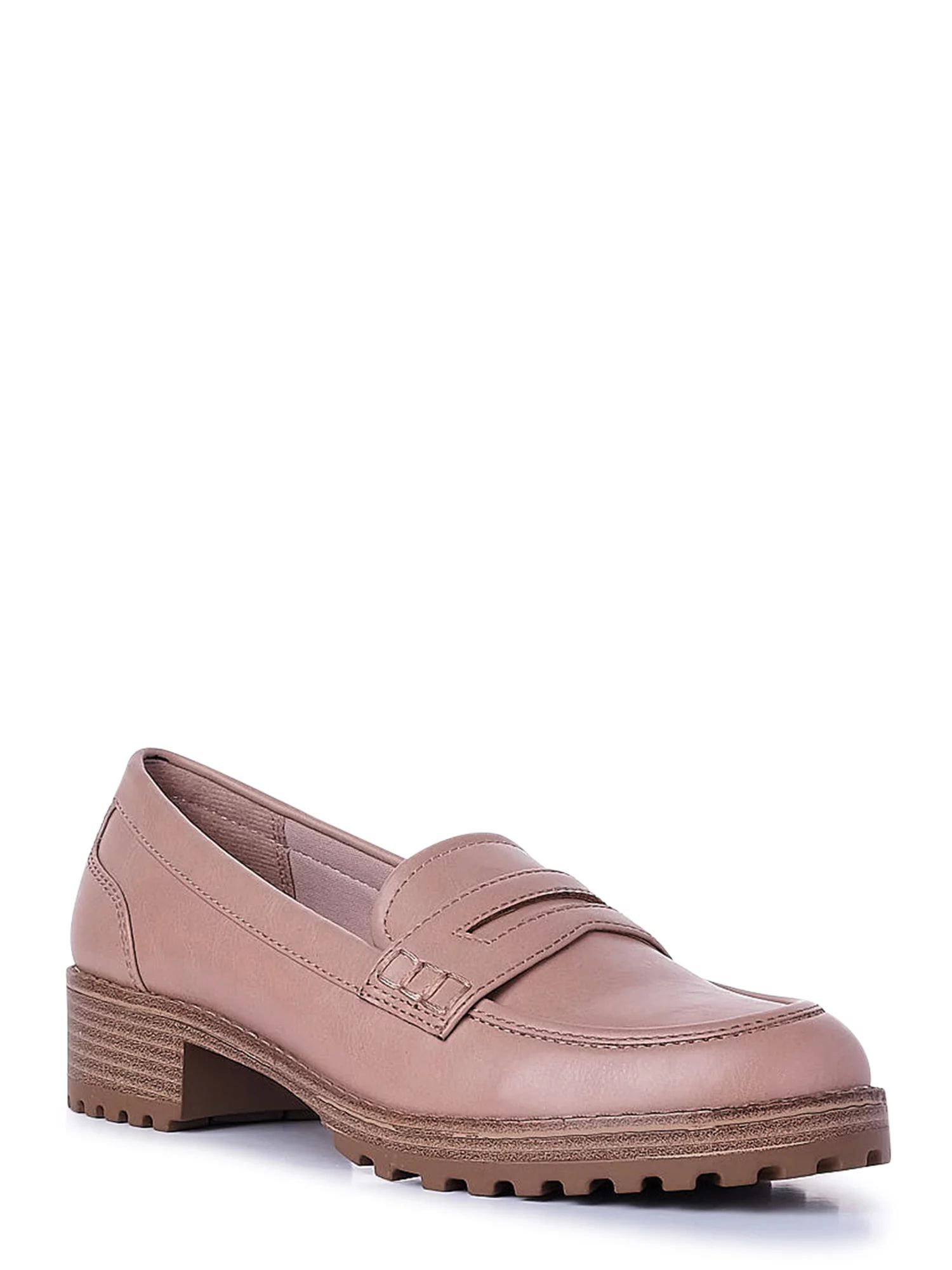 Time and Tru Women's Penny Loafer - Walmart.com | Walmart (US)