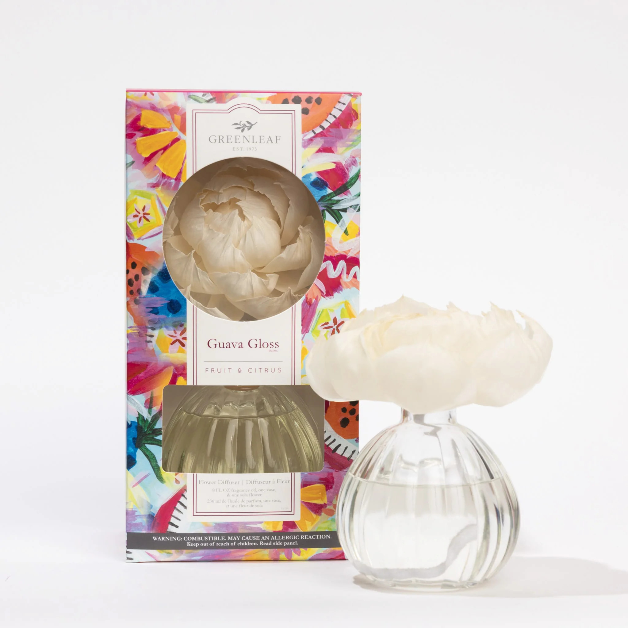 Guava Gloss Flower Diffuser | Greenleaf Gifts
