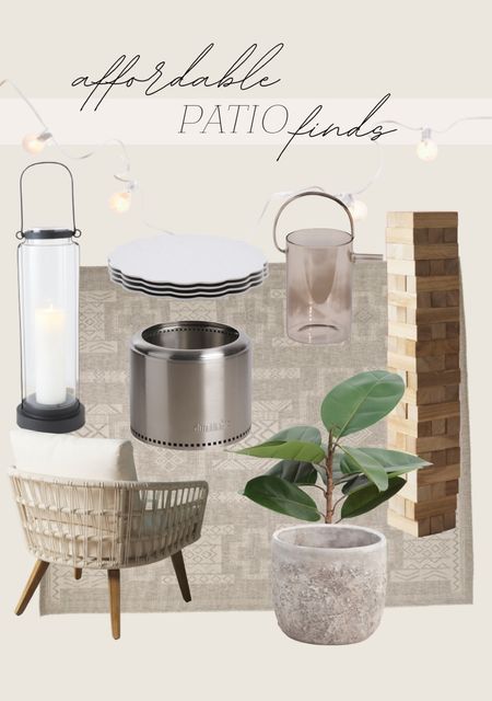 affordable patio finds #patiofind #affordablefinds #backyard #outdoor #patio #homedecor #neutraldecor 

#LTKhome #LTKsalealert #LTKFind