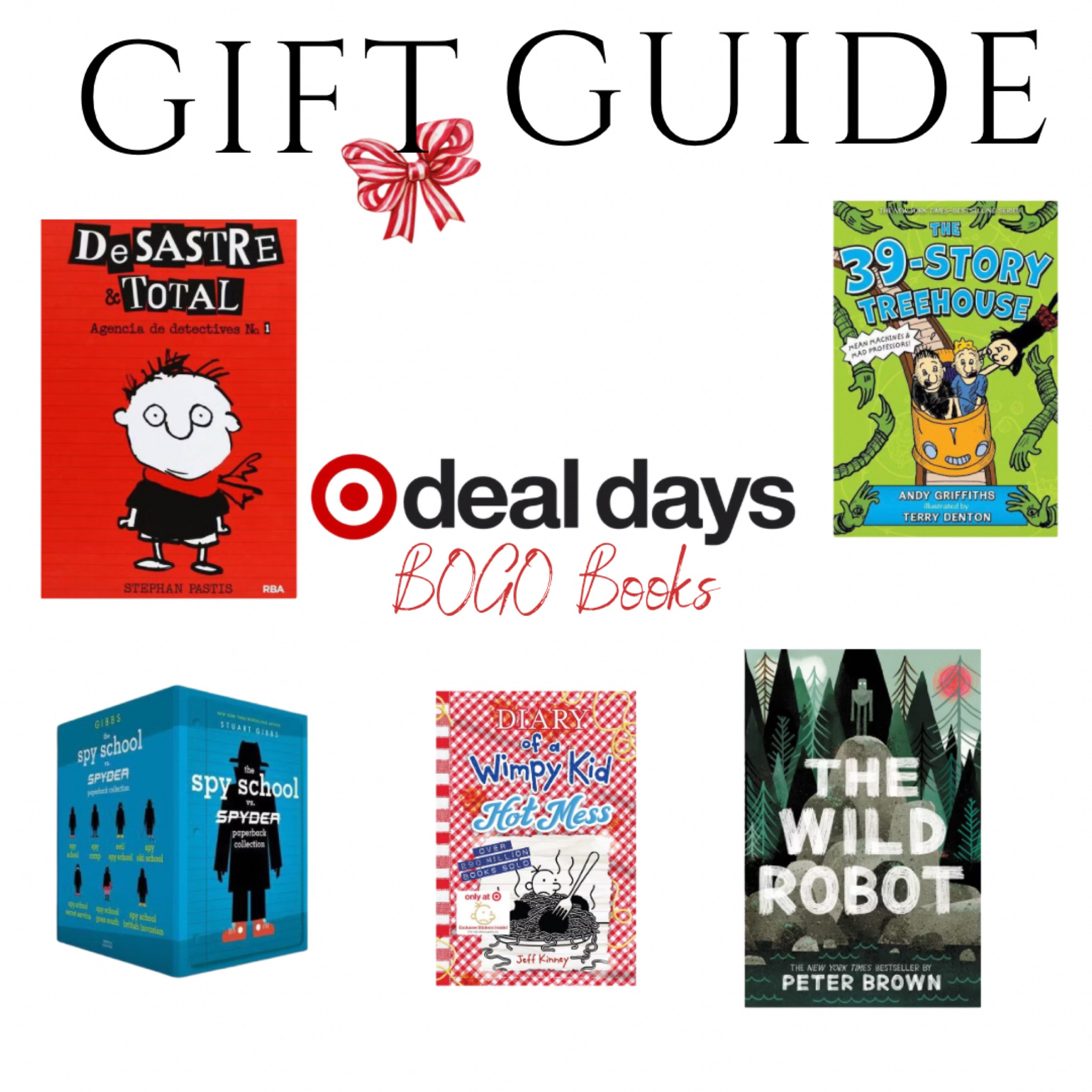 Gift guide for boys
Books for boys - about 3-5th grade reading level. 

Target book sale 



#LTKKids #LTKCyberWeek #LTKGiftGuide