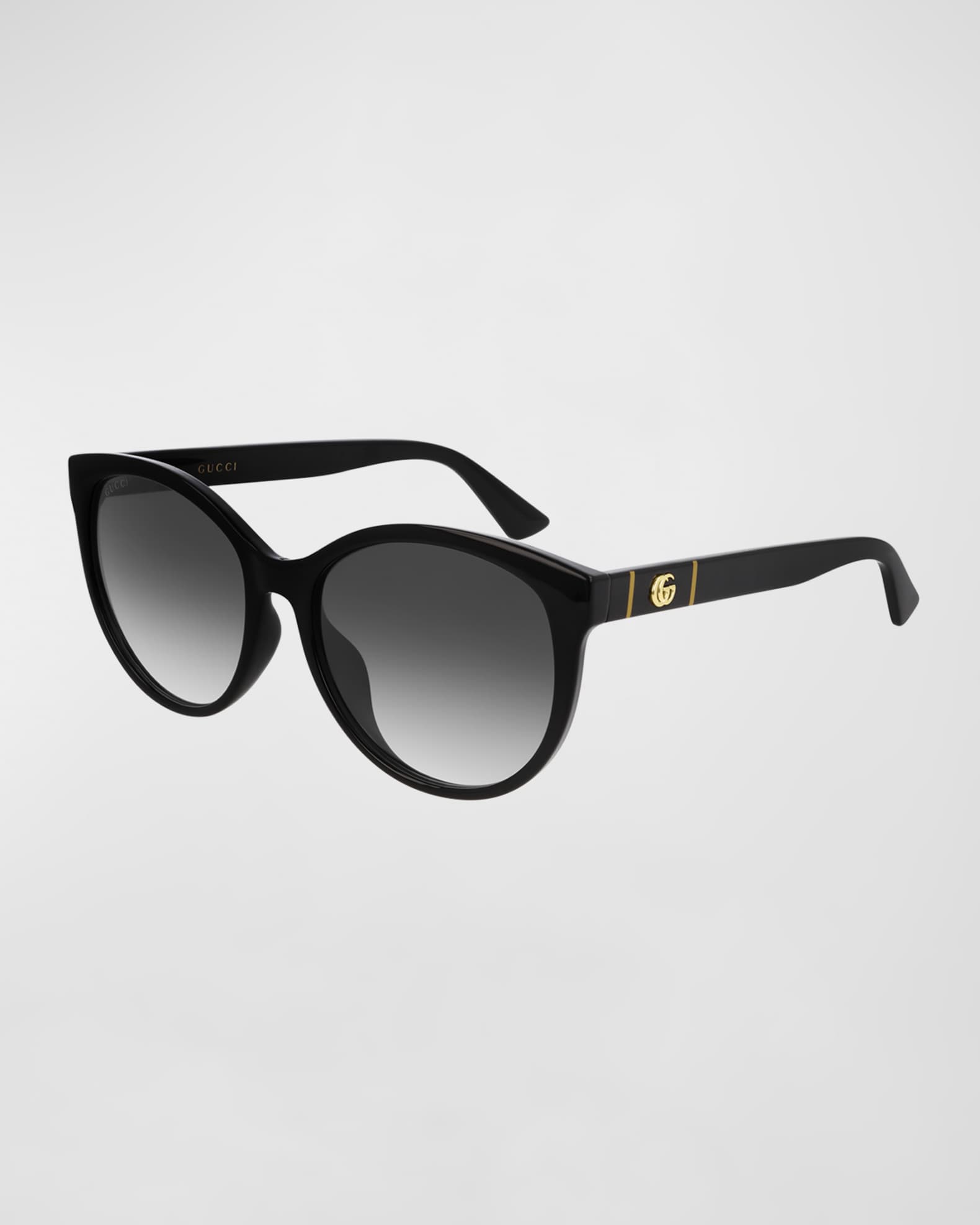 Gucci Cat-Eye GG Injected Sunglasses | Neiman Marcus