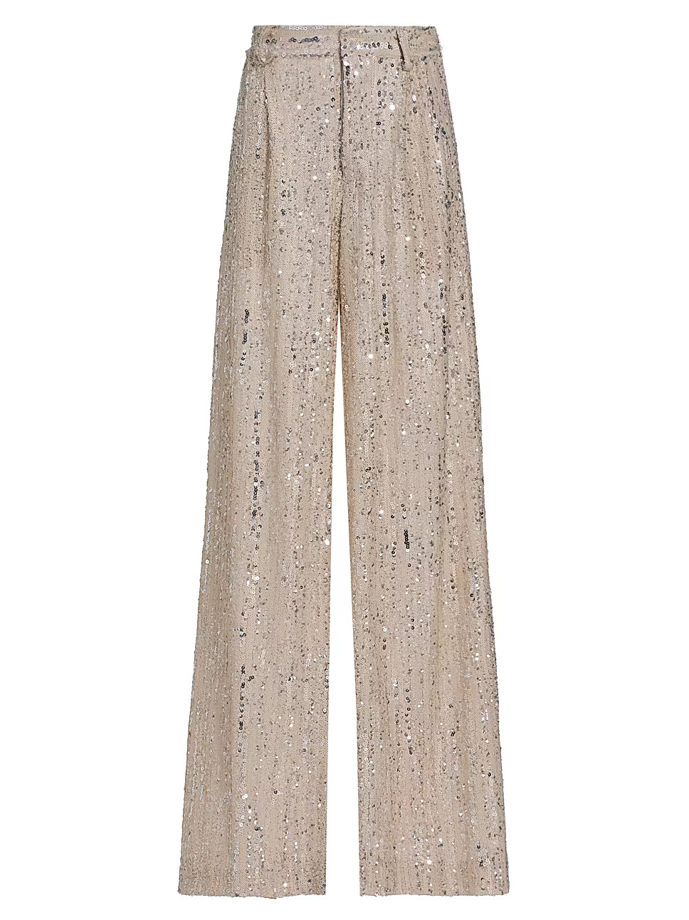 Tate Sequined Wide-Leg Trousers | Saks Fifth Avenue