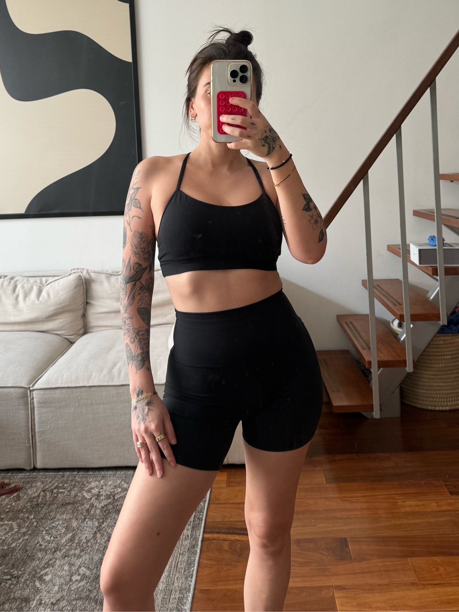 my favorite workout sets are from amazon. BETTER that lulu #lululemondupe #amazonworkoutset #workoutset 