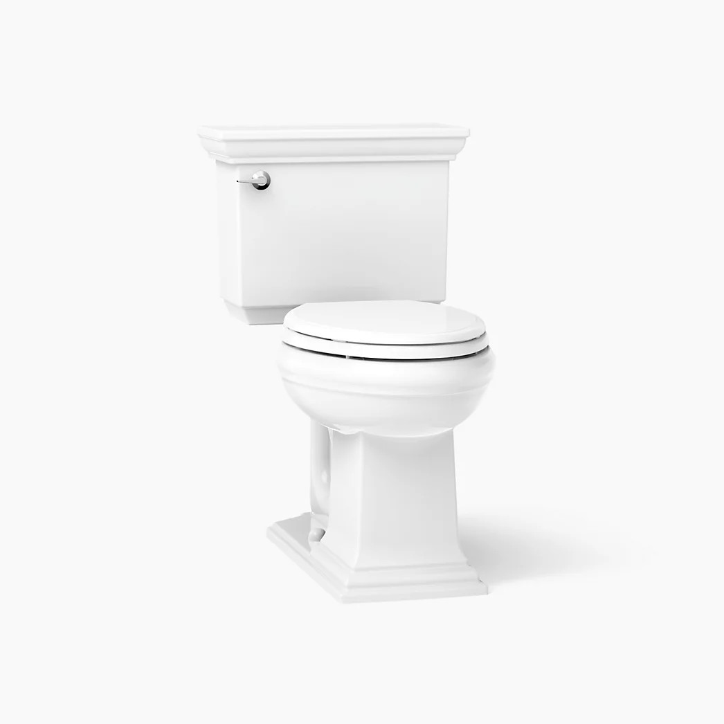 Two-piece elongated toilet, 1.6 gpf | Kohler