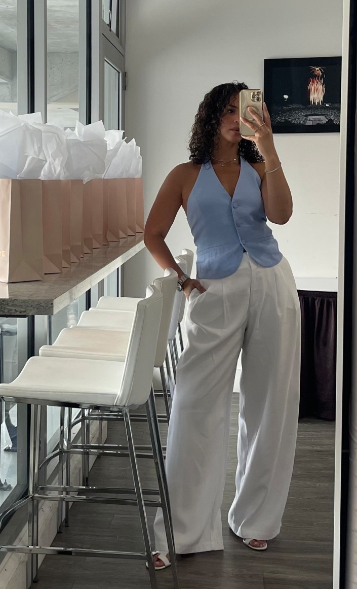 Serving looks at the Canadian open finals. 
Wearing size 8 in pants and size S in top (size down) 

#LTKcanada #LTKsummer