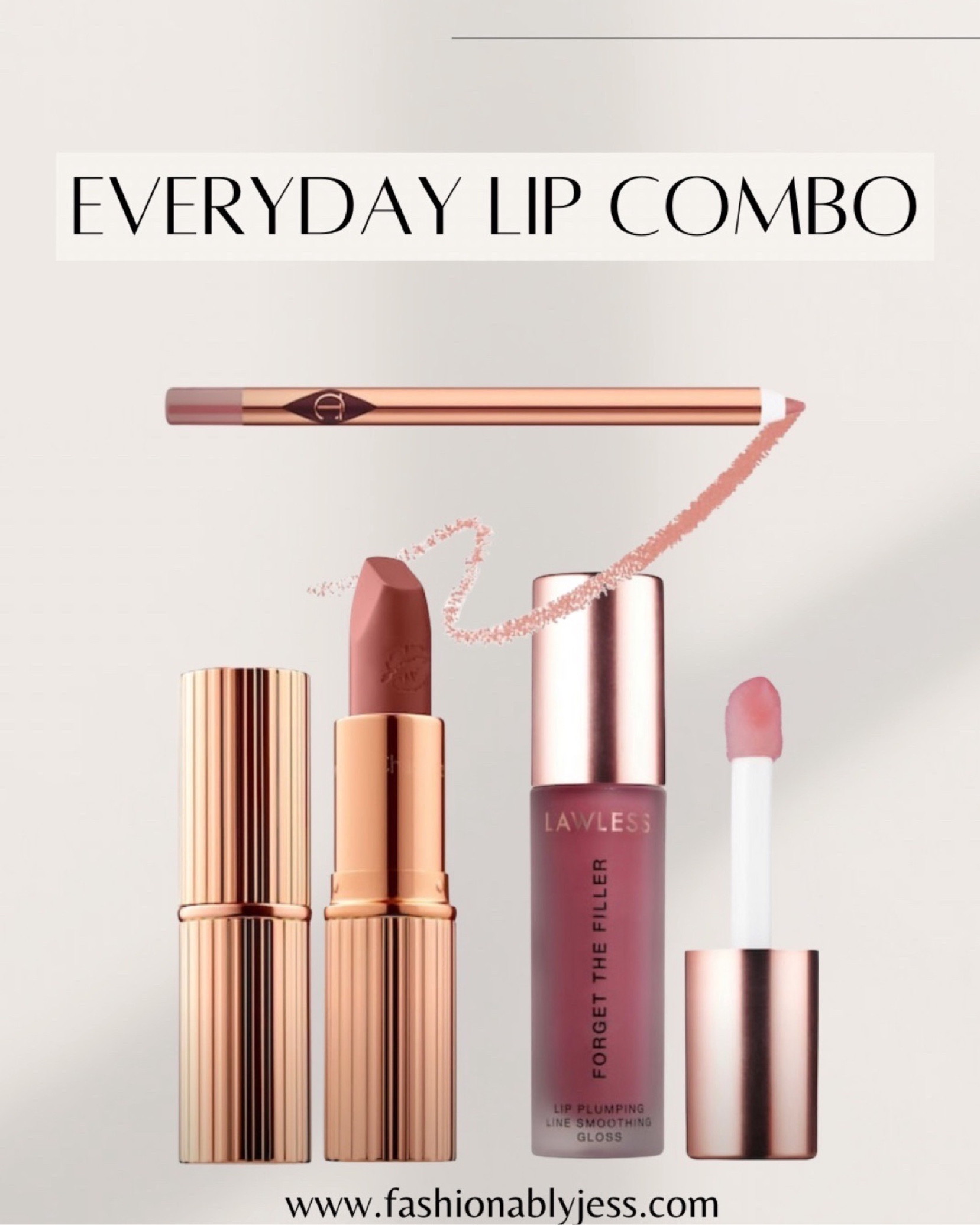 Go to everyday lip combo 

#LTKover40 #LTKstyletip #LTKbeauty