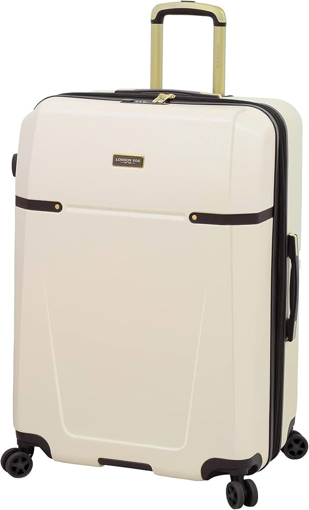 LONDON FOG Brentwood II 29" Expandable HARDSIDE Spinner, Cream, Inch | Amazon (US)