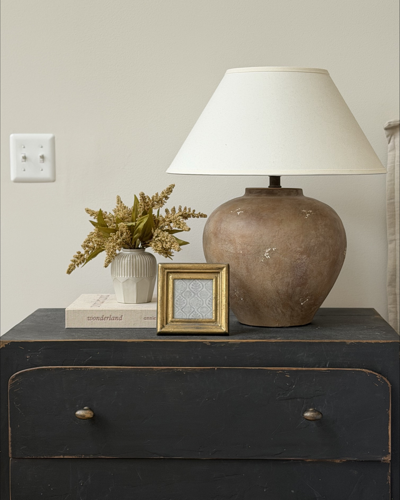 Nightstand styling! Easy and simple decor to keep your bedside tables clutter free but also beautiful!

#LTKdayinmylife #LTKHome #LTKSaleAlert