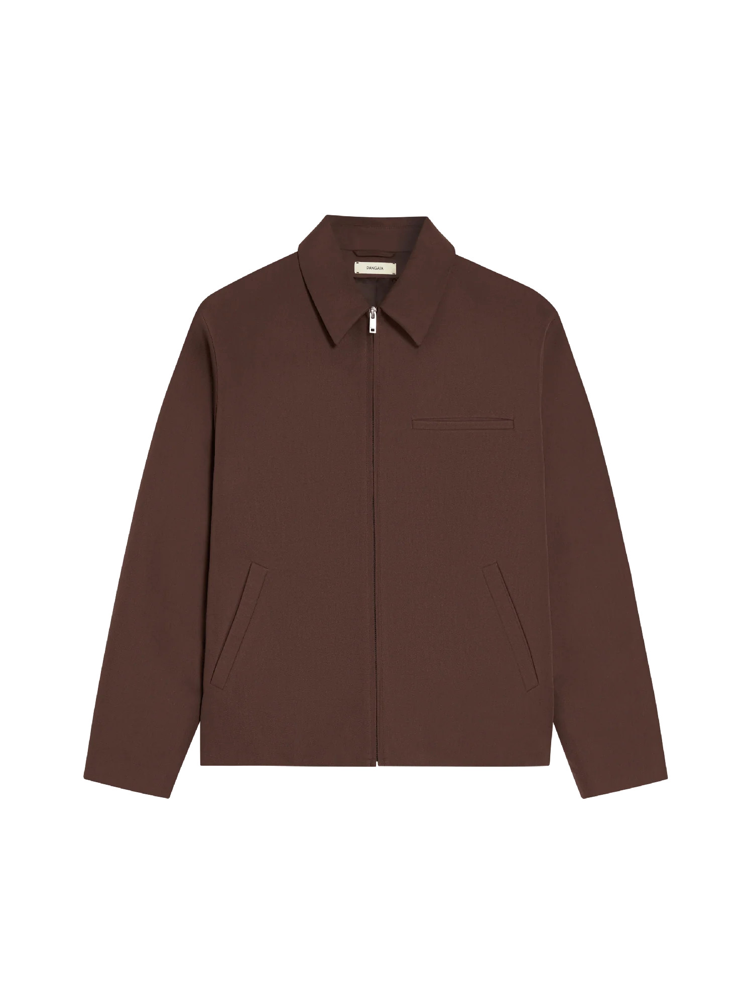 Organic Cotton Harrington Jacket - chestnut brown | The Pangaia (EU, UK, AUS)