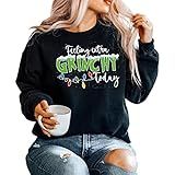 Feeling Extra Grinchy Today Sweatshirt, Christmas Sweatshirt, Grinchmas Shirt, Gift For Christmas, X | Amazon (US)