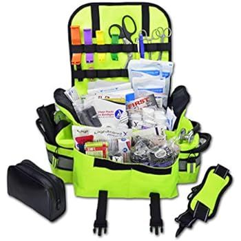 Lightning X Small First Responder EMT EMS Trauma Bag Stocked First Aid Fill Kit B | Amazon (US)
