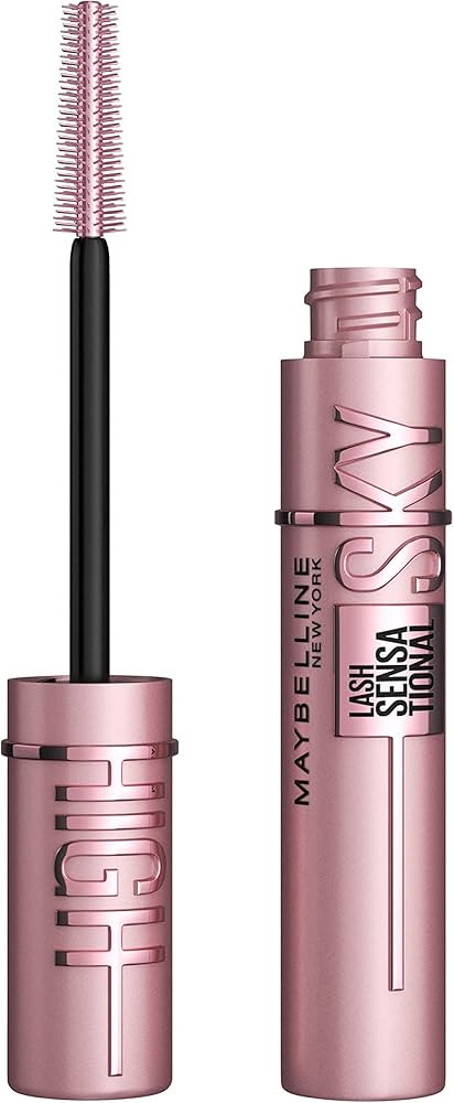 Maybelline New York Sky High Schwarze Wimperntusche für extrem lange Wimpern und Volumen, Lash S... | Amazon (DE)