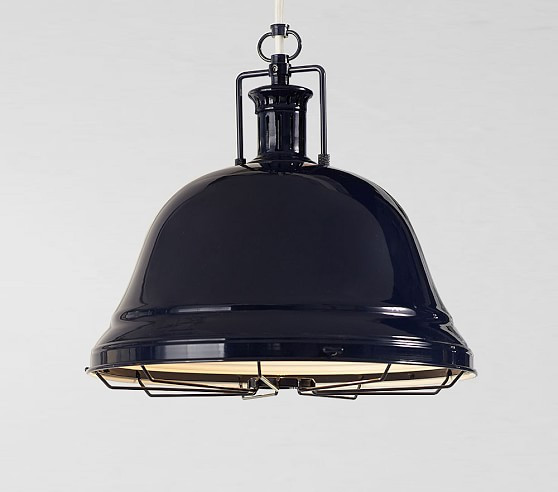 Navy Depot Hanging Pendant | Pottery Barn Kids