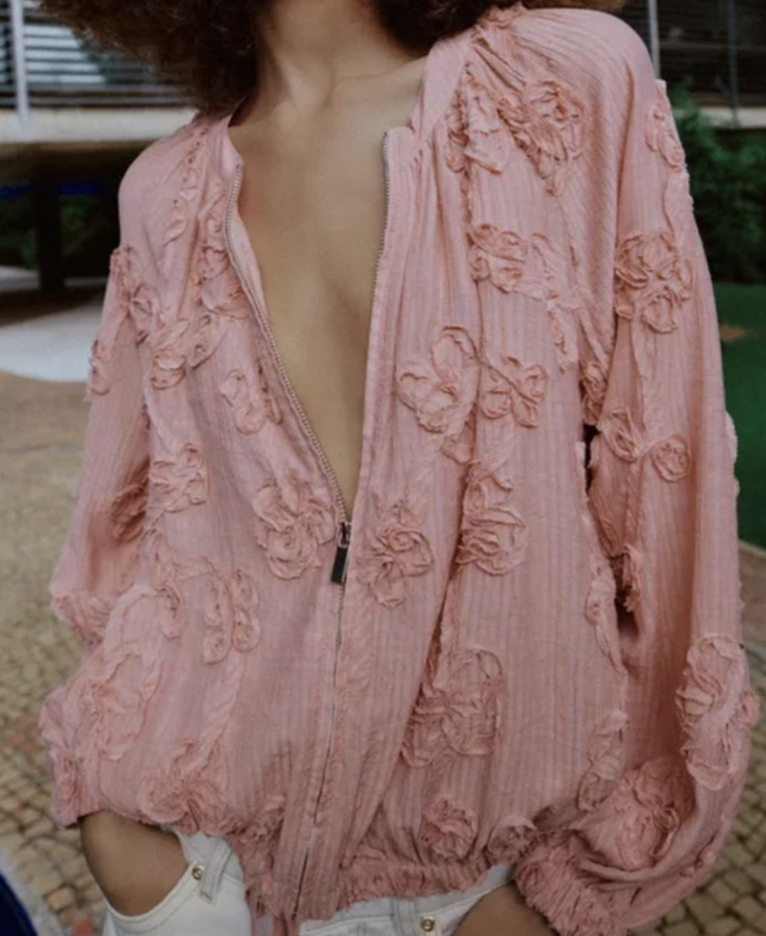 This Zara pink flower jacket #Zara

#LTKMothersDay #LTKootd #LTKmomlife