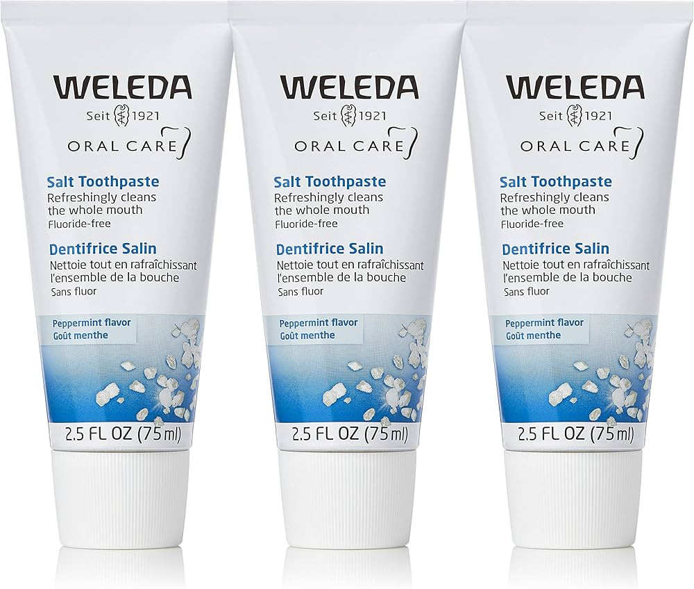 Weleda Natural Salt Toothpaste. 2.5 Fluid Ounce (Pack of 3) | Amazon (US)