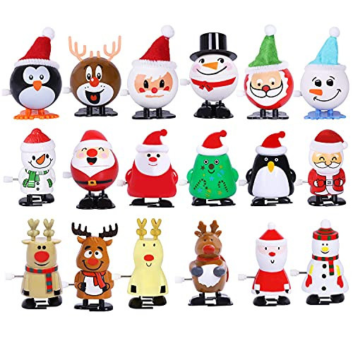 Max Fun 18pcs Christmas Stocking Stuffers Wind Up Toys Assortment for Party Favors & Goody Bag Fillers | Amazon (US)