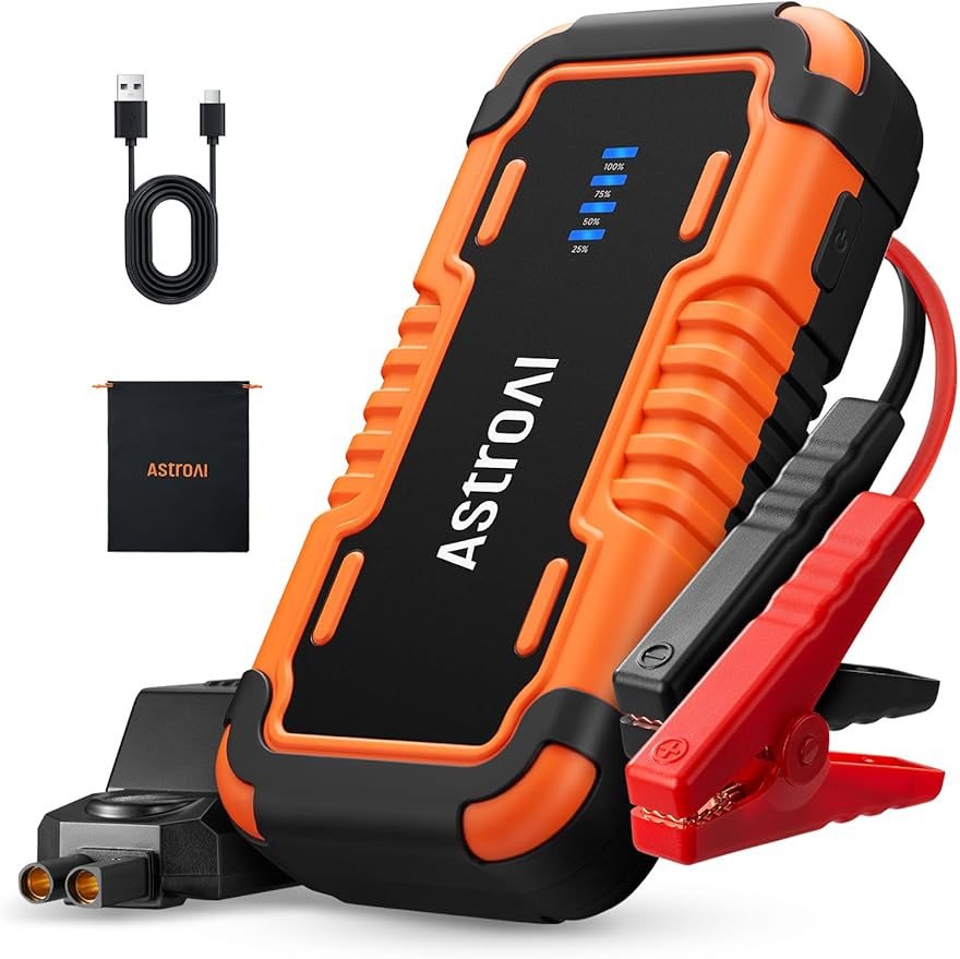 AstroAI P10 Car Battery Jump Starter, 5000A Portable Jump Starter Battery Pack for Up to 10L Gas ... | Amazon (US)