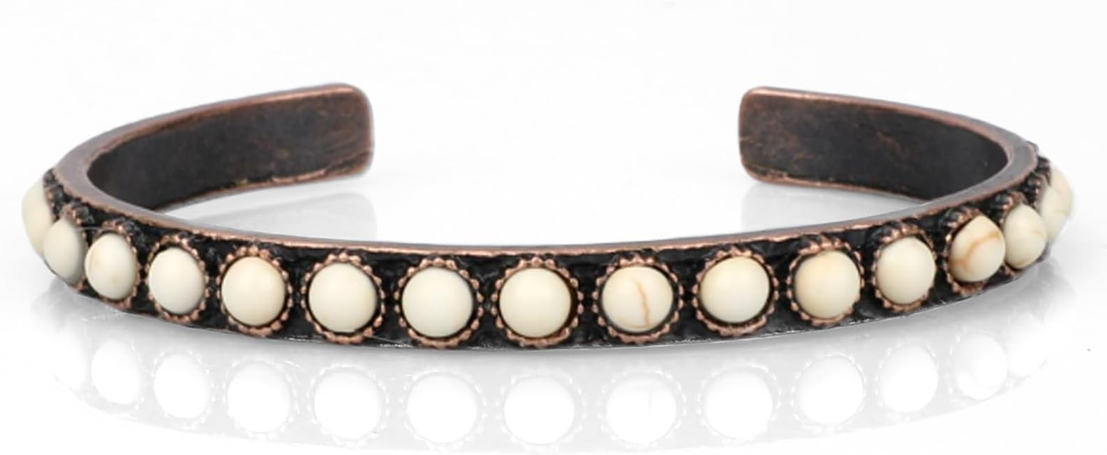 Mikovivi Vintage Turquoise Cuff Bracelet for Women, Western Country Cuff Bangle Jewelry for Cowgi... | Amazon (US)