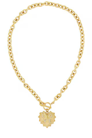 BRACHA Monty Necklace in Unique Color & Gold in Metallic Gold. | Revolve Clothing (Global)