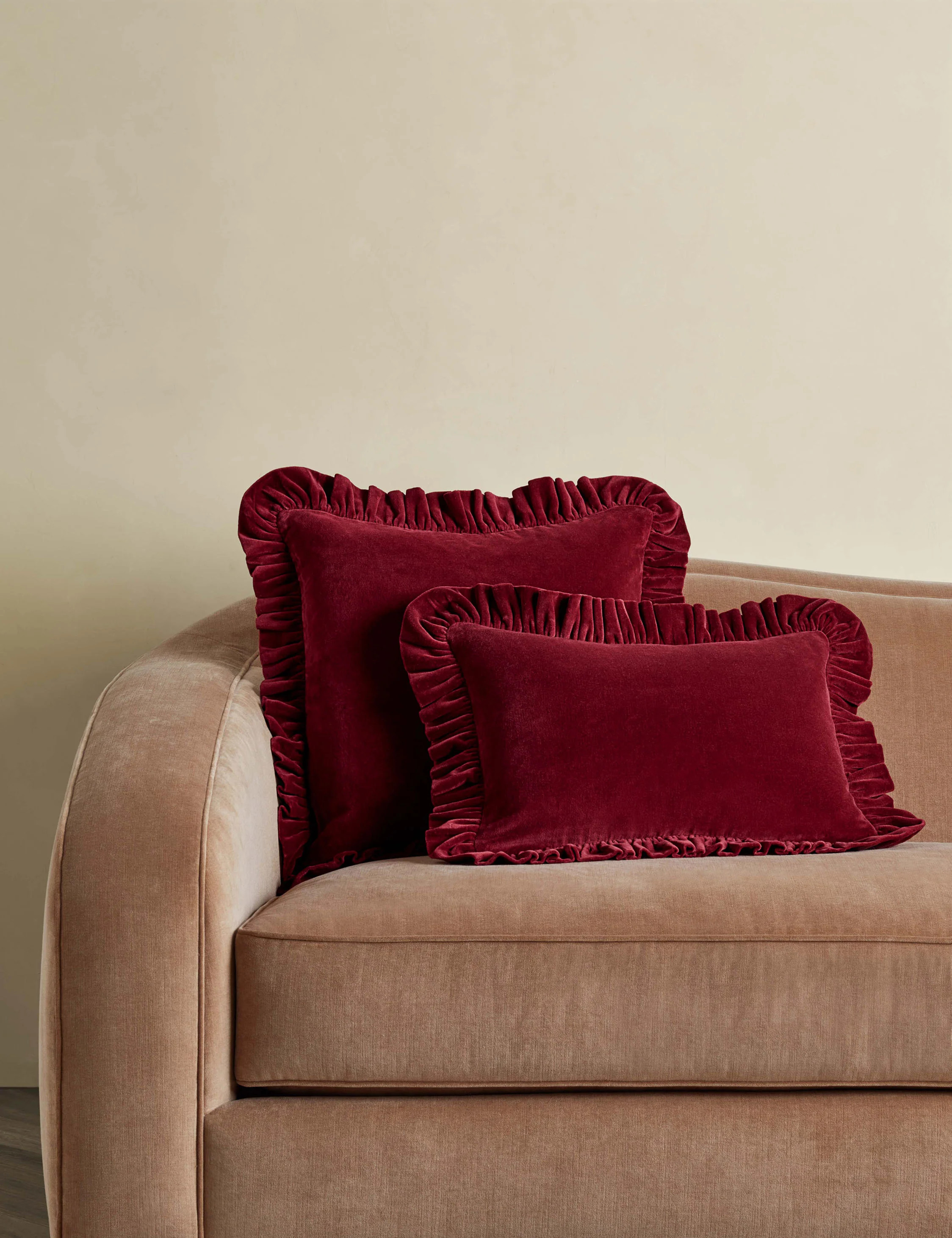 Mauree Velvet Pillow | Lulu and Georgia 