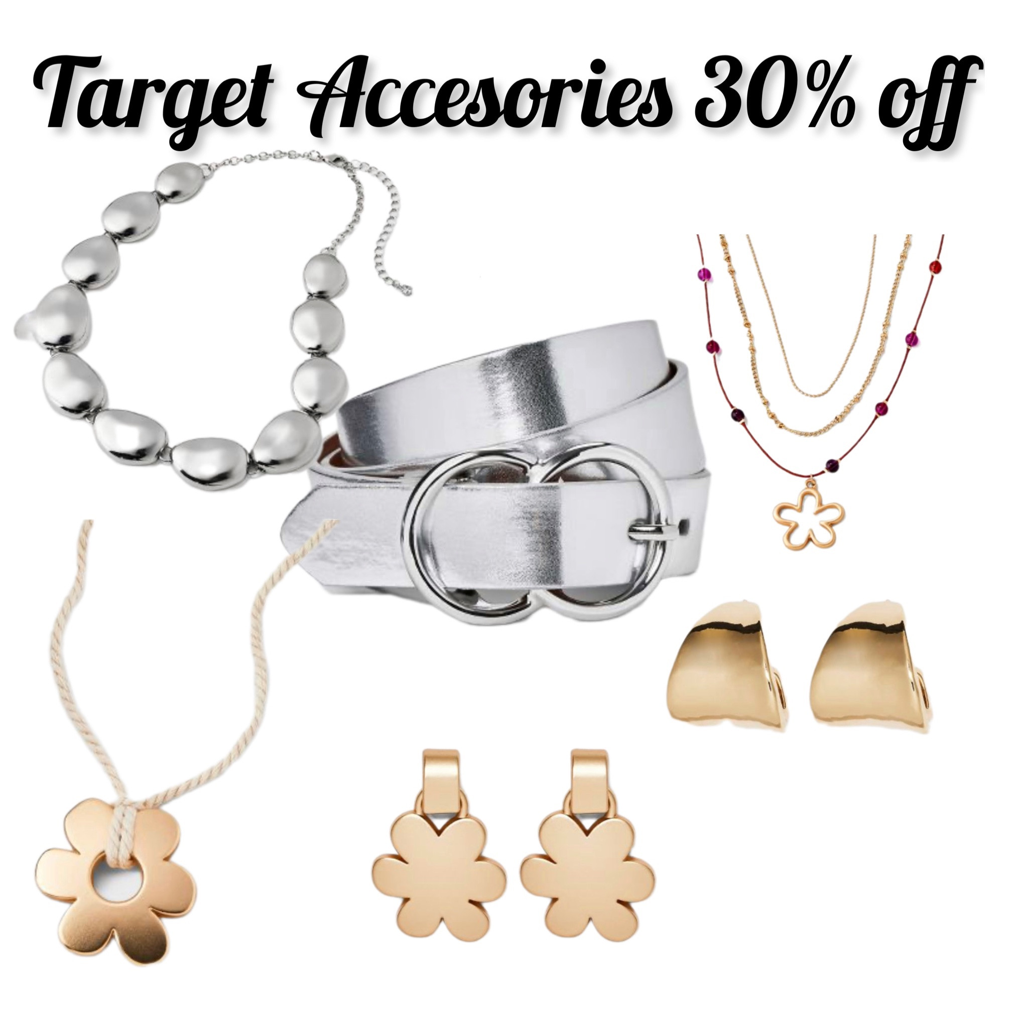 My favorite accessories from the target sale!!! These make for some cute holiday gifts.  Earrings starting at $7.99 and take off 30% 

#LTKsalealert #LTKstyletip #LTKGiftGuide