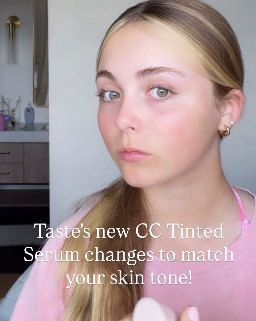 Before and after of Tarte's Tinted CC Serum. Try code jenny15!  

@Tarte #tartepartner #tarte

#LTKKids #LTKmomlife