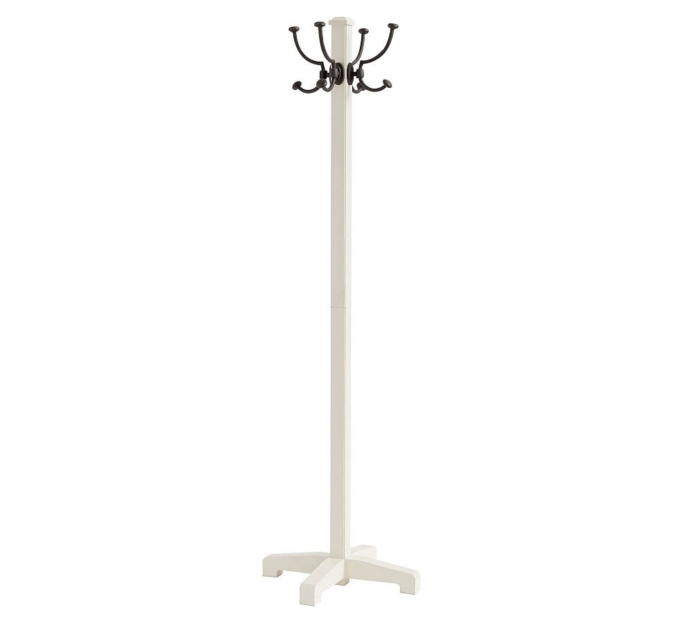 Aubrey White Coat Rack, Dutch White | Pottery Barn (US)