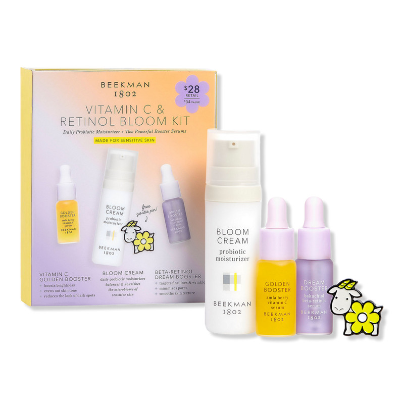 Beekman 1802 Vitamin C and Retinol Brighten & Resurface Bloom Kit | Ulta Beauty | Ulta