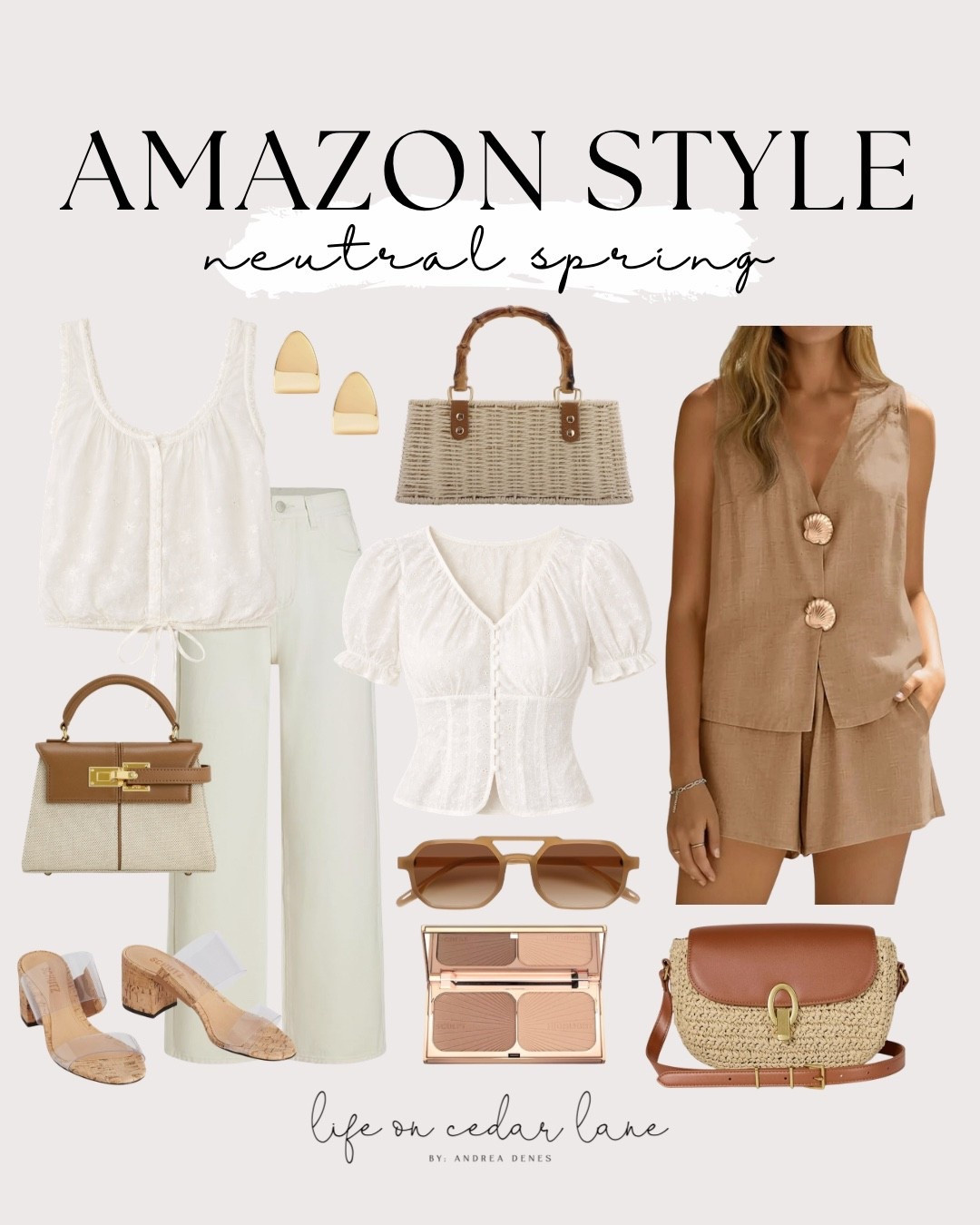 Neutral spring style made easy with these Amazon finds! Perfect for any day. #springstyle #amazonstyle

#LTKSeasonal #LTKOver40 #LTKSaleAlert