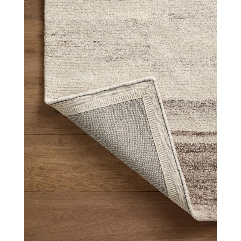 Amber Lewis x Loloi Rocky Ivory / Dove Area Rug | Wayfair North America