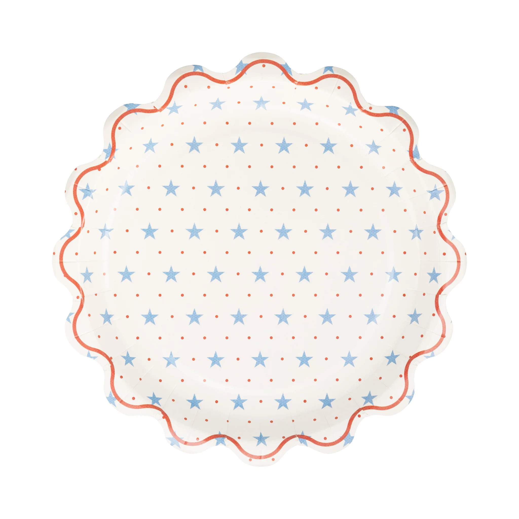 Hamptons Petite Stars 9" Paper Plate | My Mind's Eye