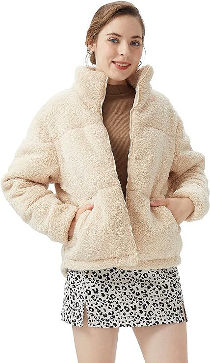 Orolay Corduroy Down Jacket Women Winter Coat Patchwork Puffer Jacket with Hood | Amazon (US)