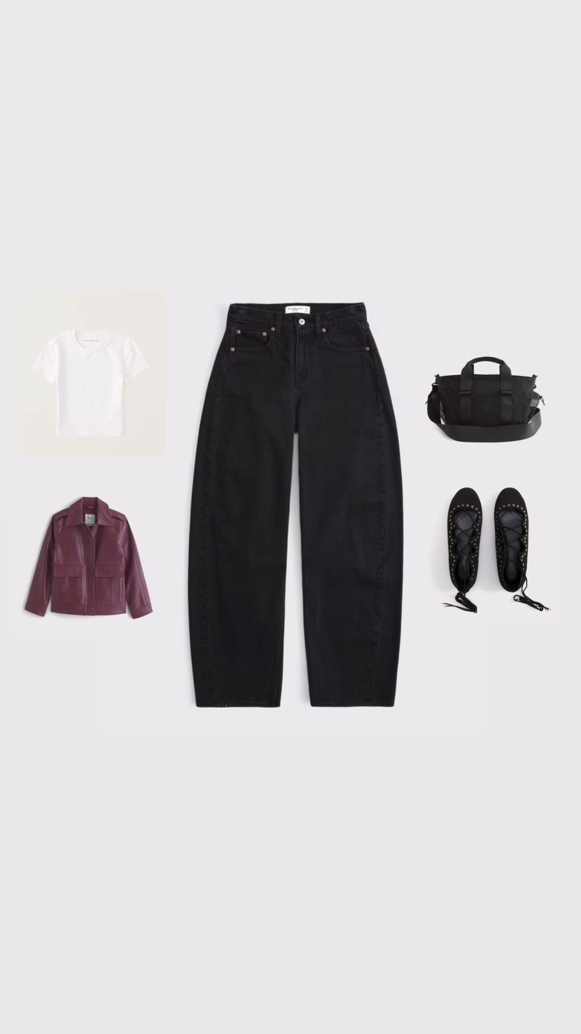Step into spring with these @abercrombie barely black high-waisted jeans,your new go-to for effortless style and comfort. The relaxed fit and subtle black hue make them incredibly versatile, perfect for everything from casual brunch dates to weekend strolls in the park or laid-back office days. Pair them with a crisp white tee and a bold leather jacket for a look that’s both chic and approachable. Finished with studded flats and a sleek bag, this outfit transitions seamlessly from day to night, bringing a fresh vibe to your spring wardrobe. Whether you're running errands or meeting up with friends, these jeans have you covered in style and comfort all season long. #SpringStyle #OOTD #HighWaistedJeans #CasualChic #FashionInspo #JeansOutfit #EffortlessStyle #VersatileFashion #WeekendVibes #StreetStyle #SpringWardrobe #TrendyLooks #FashionDiaries #StyleInspiration #ChicAndComfortable #EverydayFashion #FashionBlogger #DenimLove #StylingTips #SpringFashion 

#LTKXAbercrombieDenim #LTKuk #LTKjeans